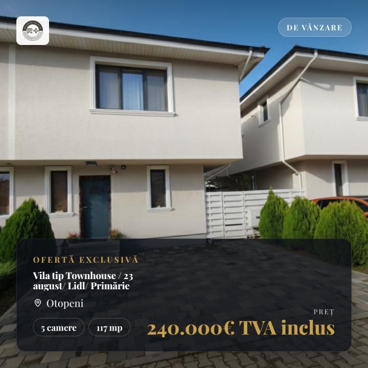 Casă cu 5 camere de vânzare în Otopeni – fotografia 1 din 22