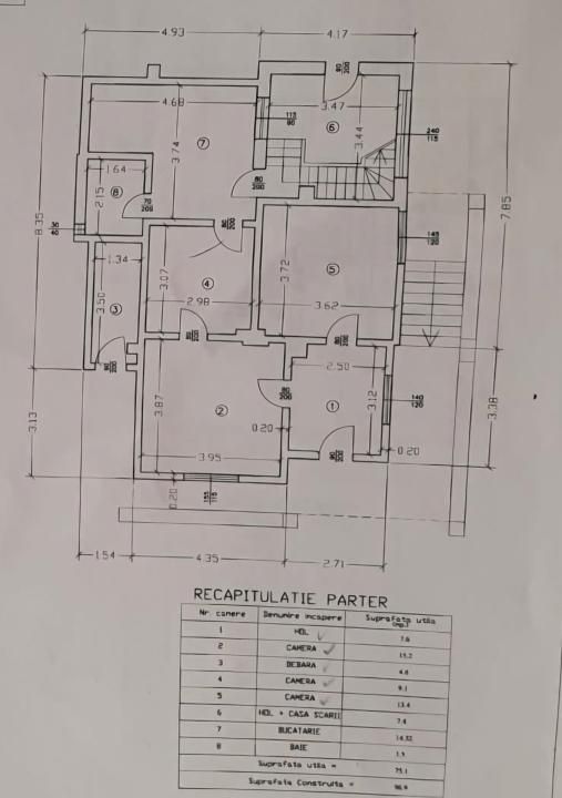 Casă cu 11 camere de vânzare în Central, Bușteni – fotografia 38 din 40