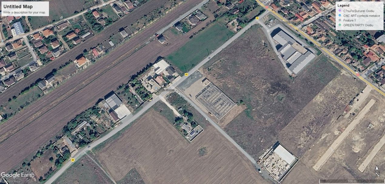 Teren de vânzare în Exterior Nord, Ovidiu – fotografia 3 din 5