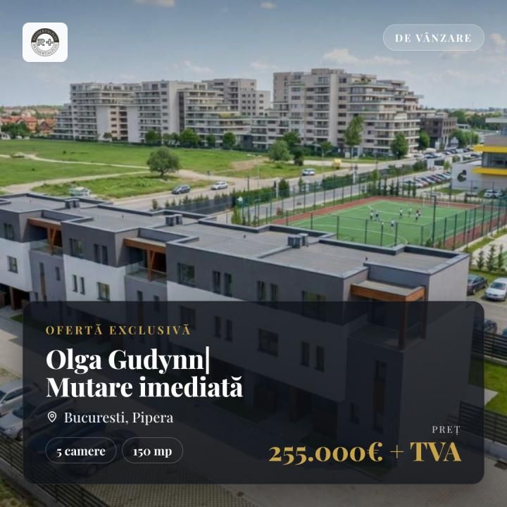 Casă cu 5 camere de vânzare în Pipera, București – fotografia 1 din 26