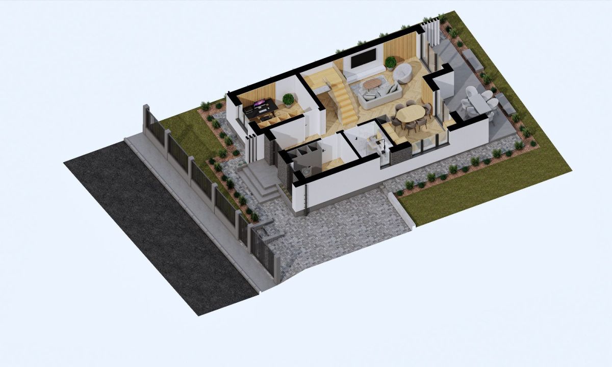 Casă cu 5 camere de vânzare în Campenesti – fotografia 17 din 26