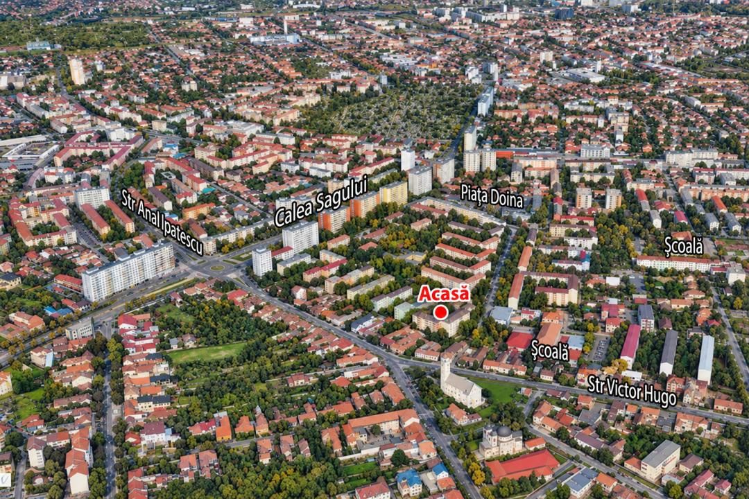 Apartament cu 3 camere de vânzare în Sagului, Timișoara – fotografia 15 din 15