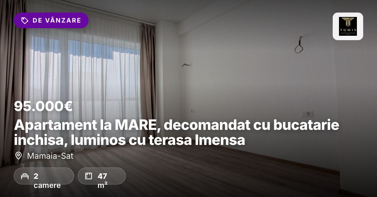 Apartament cu 2 camere de vânzare în Mamaia-Sat – fotografia 1 din 26