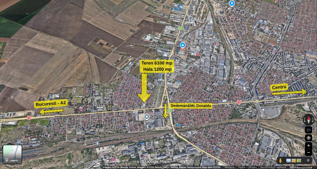 Spațiu industrial cu 5 camere de închiriat în I. C. Bratianu, Constanța – fotografia 9 din 12