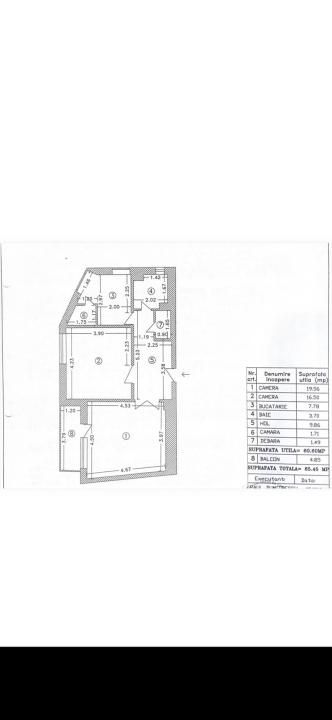 Apartament cu 2 camere de vânzare în Unirii, București – fotografia 27 din 27