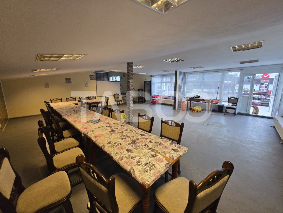 Spațiu comercial cu 3 camere de închiriat în Slimnic – fotografia 3 din 11