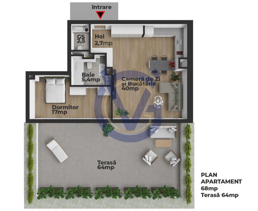 Apartament cu 2 camere de închiriat în Aviației, București – fotografia 29 din 29