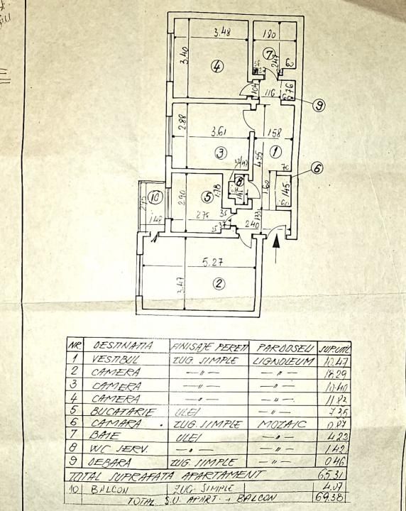 Apartament cu 3 camere de închiriat în Aviației, București – fotografia 27 din 31
