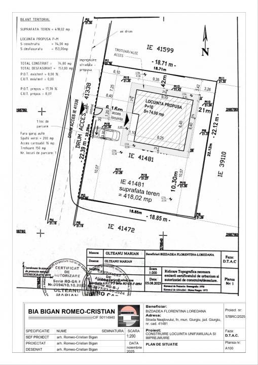 Casă cu 3 camere de vânzare în Semicentral, Giurgiu – fotografia 16 din 19