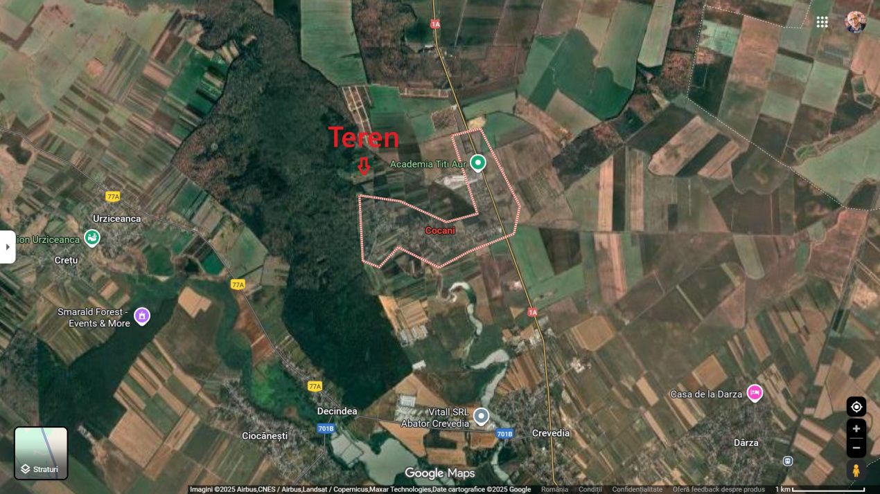 Teren de vânzare în Exterior Nord, Cocani – fotografia 7 din 12