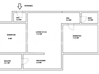 Apartament cu 3 camere de vânzare în Mihai Viteazul, Sibiu – fotografia 5 din 22