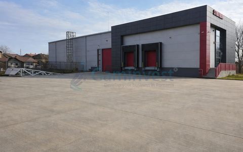 Spațiu industrial cu 1 cameră de vânzare în Bors