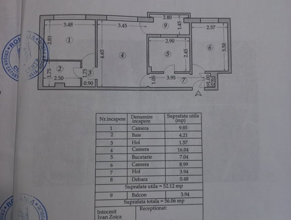 Apartament cu 3 camere de vânzare în Inel I, Constanța – fotografia 13 din 13