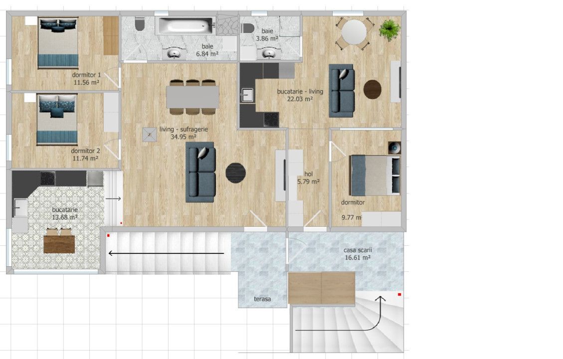 Apartament cu 5 camere de vânzare în Gruia, Cluj-Napoca – fotografia 19 din 19