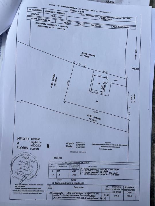 Casă cu 5 camere de vânzare în Central, Pucioasa-Sat – fotografia 17 din 19