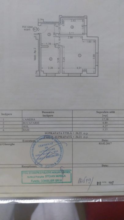 Garsonieră cu 1 cameră de vânzare în Universitate, Constanța – fotografia 14 din 17