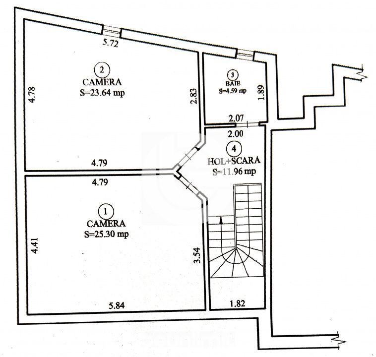 Apartament cu 4 camere de vânzare în Central, Sibiu – fotografia 18 din 19