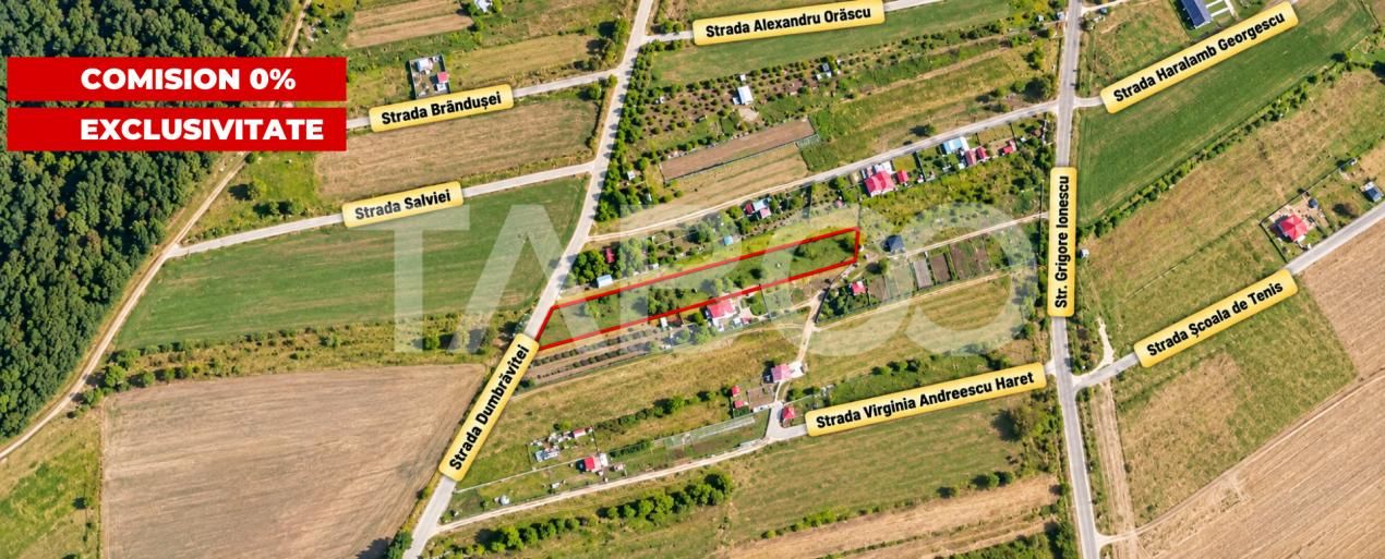Teren de vânzare în Calea Cisnadiei - Arhitectilor, Sibiu – fotografia 1 din 1