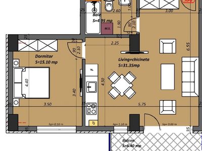 Apartament cu 2 camere de vânzare în Tomis Plus, Constanța – fotografia 4 din 10