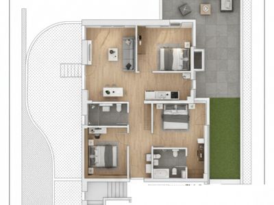 Spațiu comercial cu 4 camere de vânzare în Pipera, București – fotografia 3 din 17
