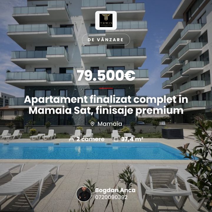 Apartament cu 2 camere de vânzare în Mamaia – fotografia 1 din 27