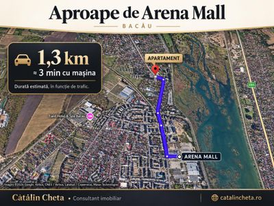 Apartament cu 3 camere de închiriat în Calea Moldovei, Bacău – fotografia 3 din 10
