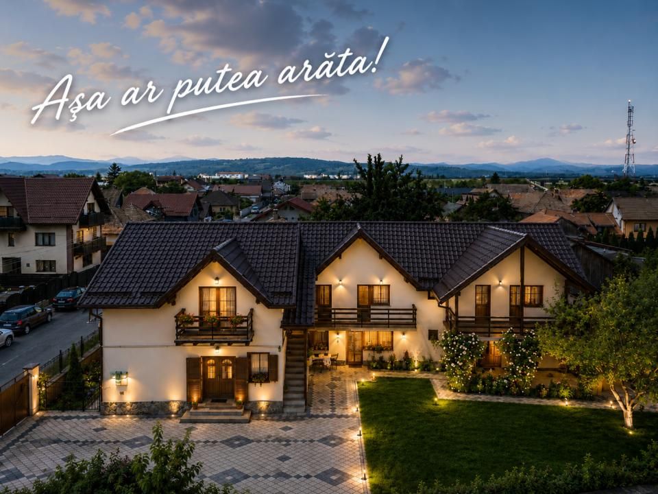 Casă cu 10 camere de vânzare în Râșnov – fotografia 1 din 35