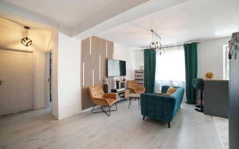 Apartament cu 3 camere de vânzare în Popești-Leordeni