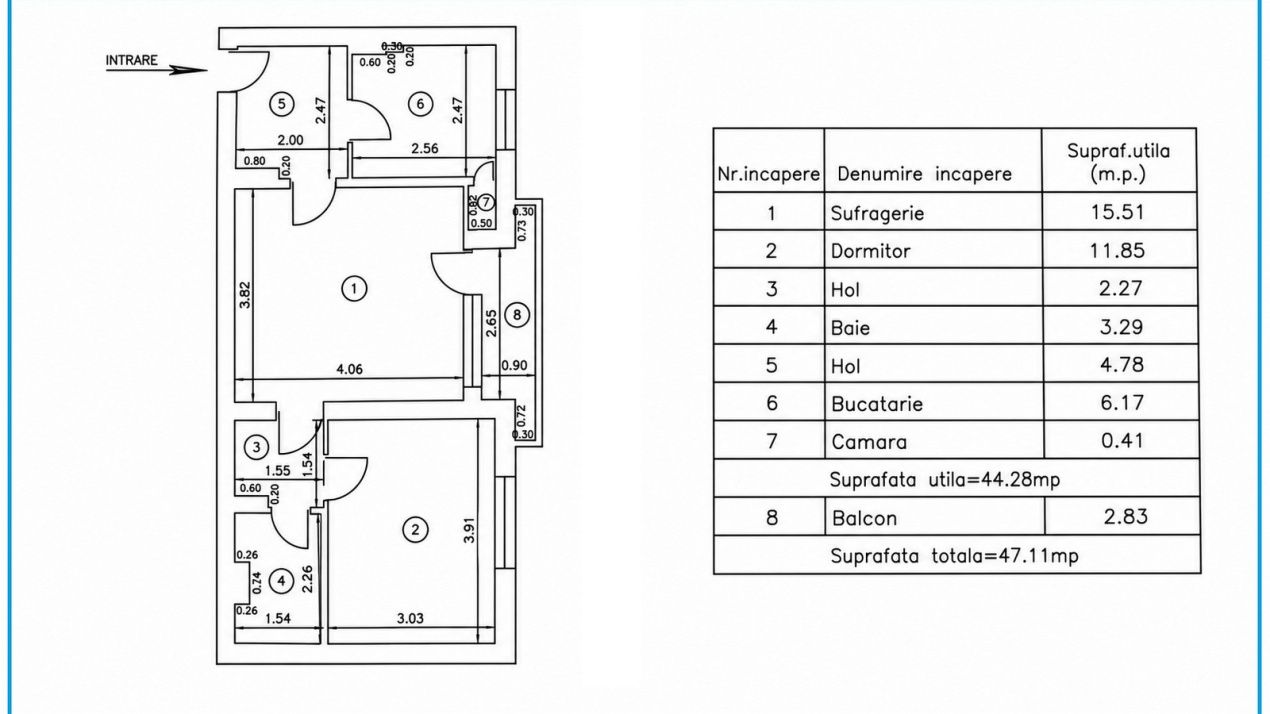 Apartament cu 2 camere de vânzare în 1 Mai, Râmnicu Vâlcea – fotografia 11 din 17