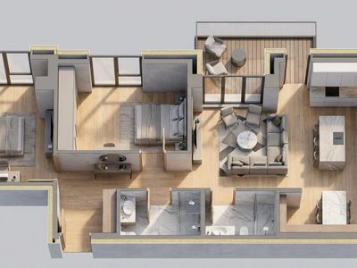 Apartament cu 3 camere de vânzare în Bucureștii Noi, București – fotografia 2 din 16