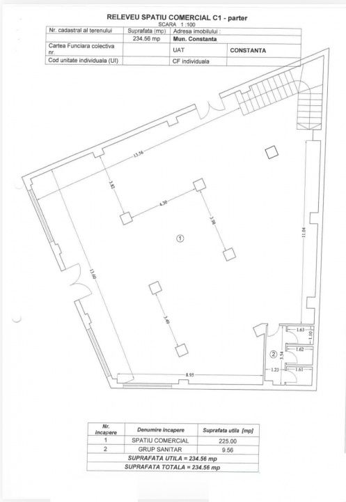 Spațiu comercial cu 2 camere de închiriat în Casa de Cultura, Constanța – fotografia 4 din 5