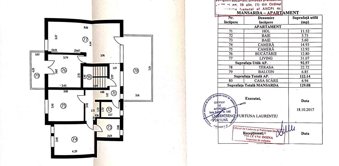 Apartament cu 3 camere de vânzare în Metalurgiei, București – fotografia 13 din 13