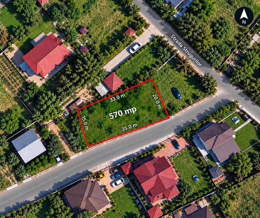 Teren de vânzare în Aleea Tudor Neculai, Iași – fotografia 1 din 10
