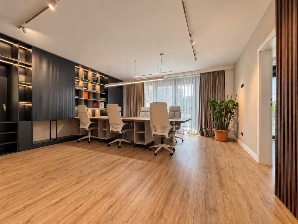 Spațiu de birouri cu 3 camere de închiriat în Barbu Vacarescu, București – fotografia 1 din 20