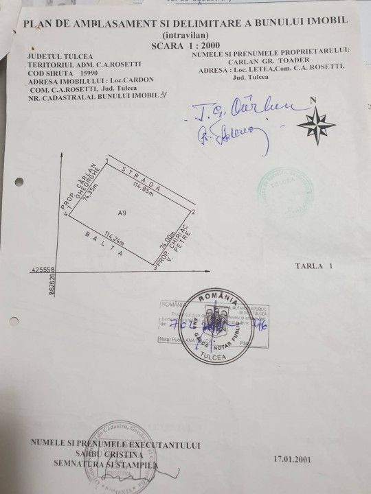 Teren de vânzare în Cardon – fotografia 3 din 21