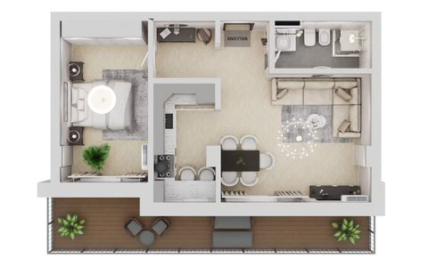 Apartament cu 2 camere de vânzare în Tomis Nord, Constanța