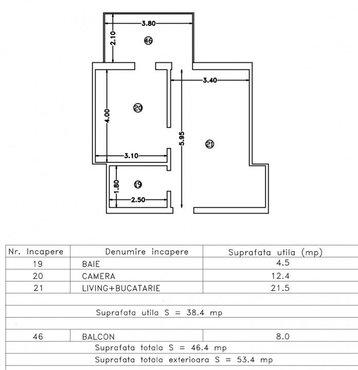 Apartament cu 2 camere de vânzare în Mamaia-Sat – fotografia 6 din 24