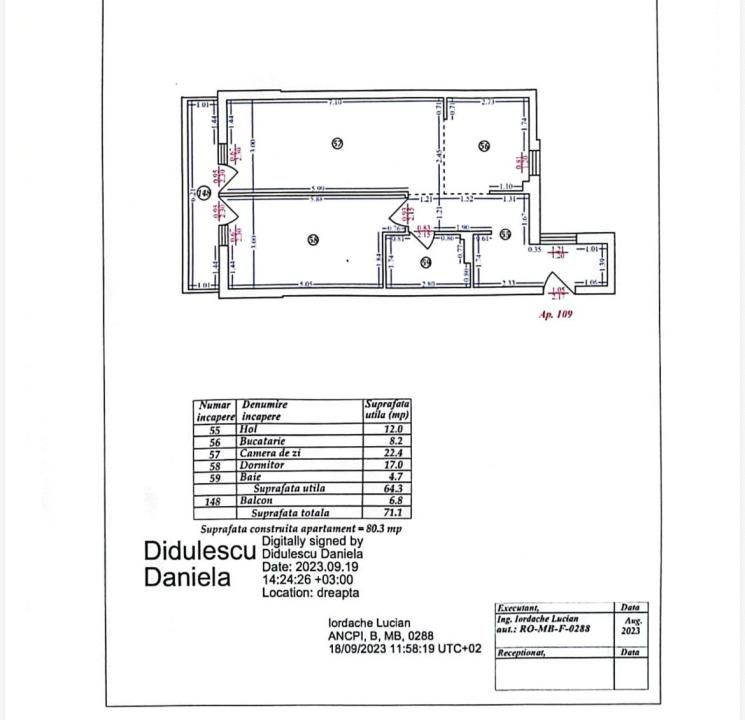 Apartament cu 2 camere de vânzare în Pipera, București – fotografia 12 din 15
