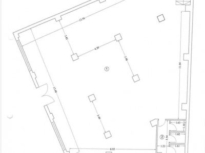 Spațiu comercial cu 2 camere de închiriat în Casa de Cultura, Constanța – fotografia 4 din 5