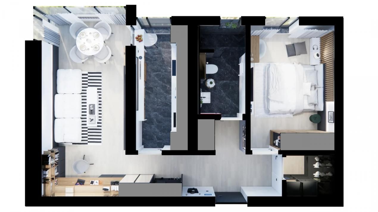 Apartament cu 2 camere de vânzare în Militari, București – fotografia 32 din 32