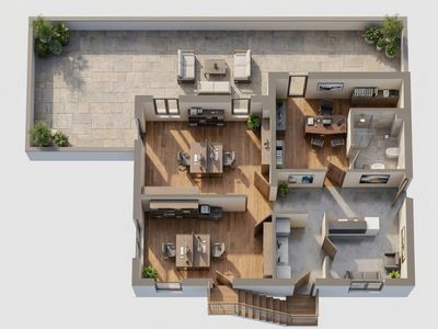 Apartament cu 4 camere de închiriat în Pipera, București – fotografia 2 din 14