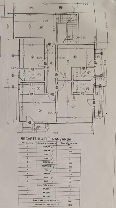 Casă cu 11 camere de vânzare în Central, Bușteni – fotografia 40 din 40