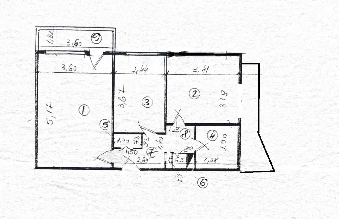 Apartament cu 2 camere de vânzare în Crângași, București – fotografia 2 din 22