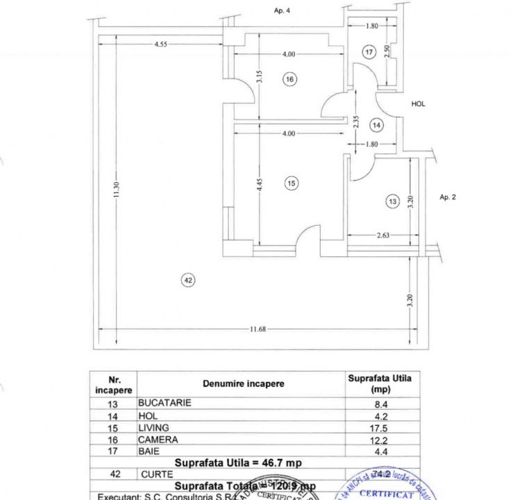 Apartament cu 2 camere de vânzare în Mamaia – fotografia 14 din 27