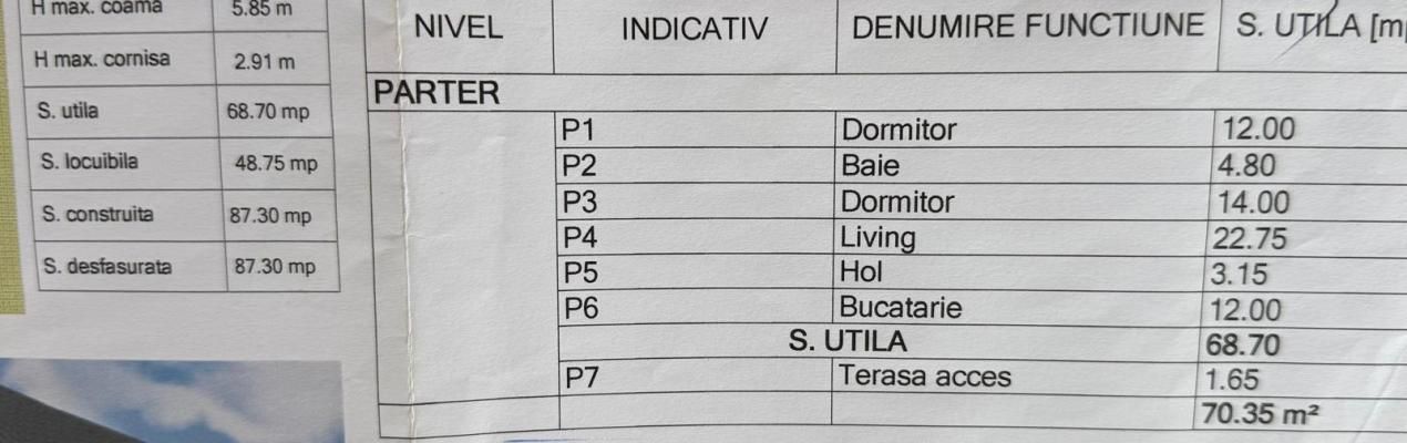 Casă cu 3 camere de vânzare în Exterior Est, Buzoesti – fotografia 12 din 12