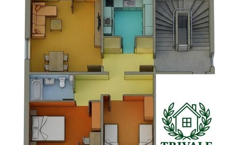 Apartament cu 3 camere de vânzare în Exercitiu, Pitești