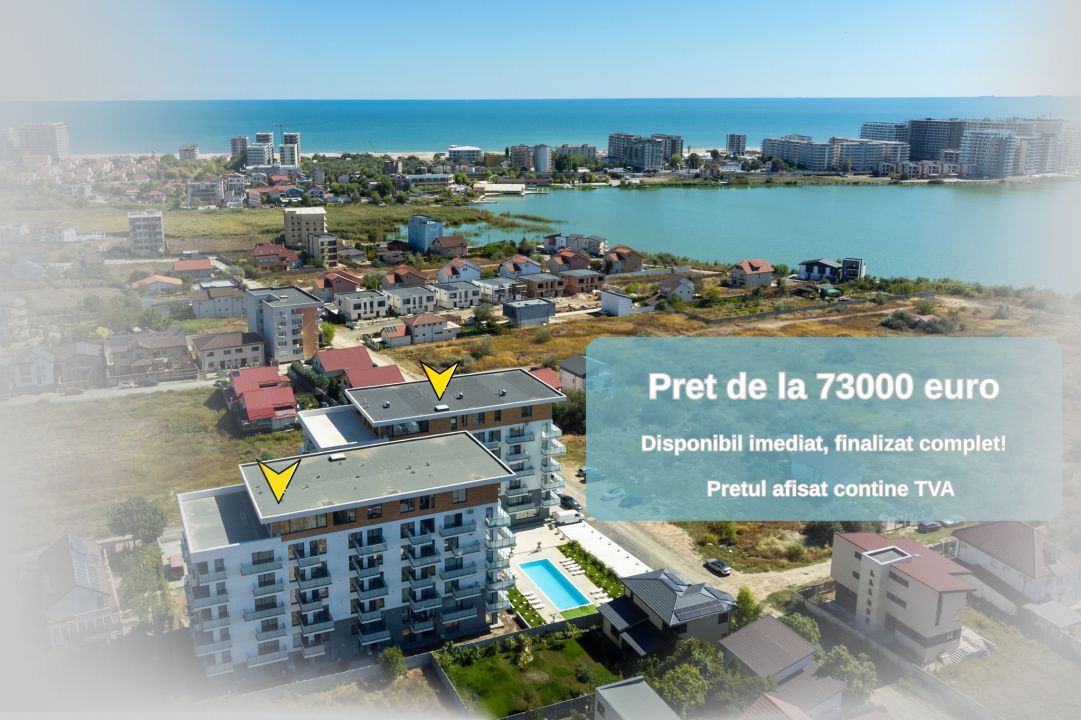 Apartament cu 2 camere de vânzare în Nord, Mamaia – fotografia 1 din 25