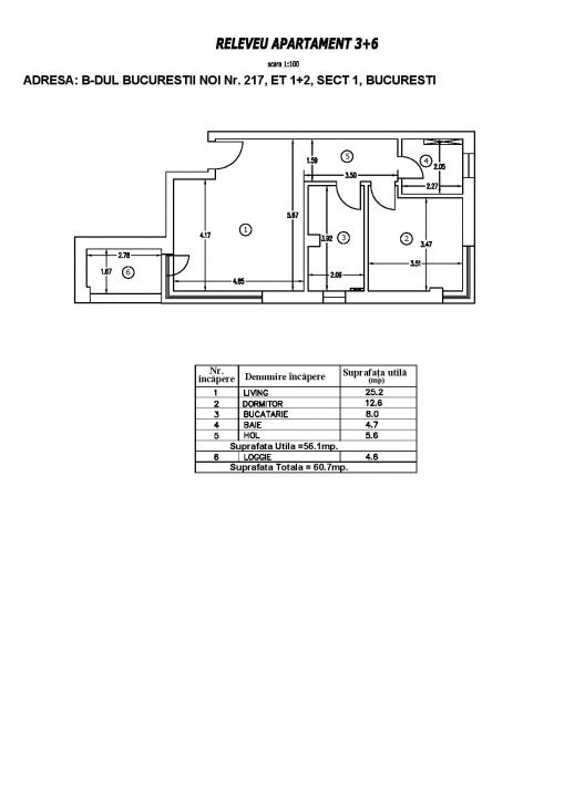Apartament cu 2 camere de vânzare în Bucureștii Noi, București – fotografia 15 din 15