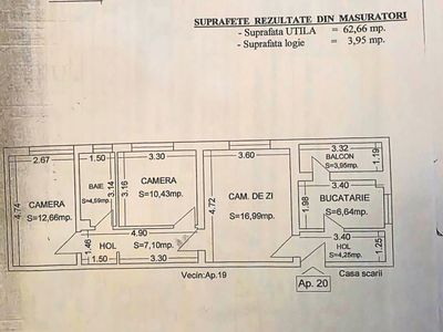Apartament cu 3 camere de vânzare în Tomis IV, Constanța – fotografia 2 din 13