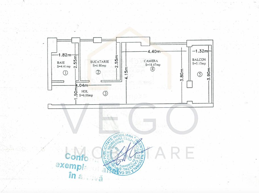 Apartament cu 1 cameră de vânzare în Între Lacuri, Cluj-Napoca – fotografia 14 din 14